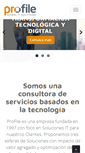 Mobile Screenshot of profile.com.ar