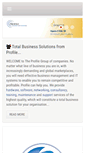 Mobile Screenshot of profile.co.uk