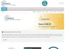 Tablet Screenshot of profile.co.uk